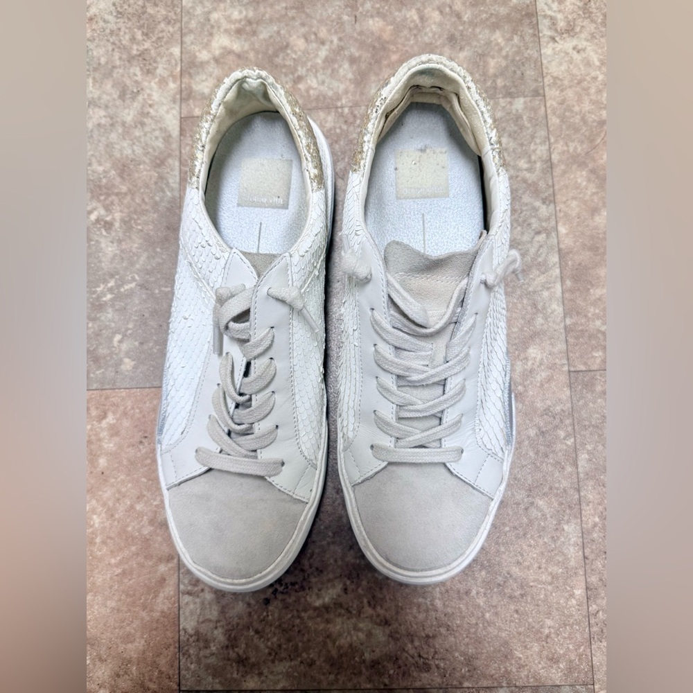Women's Dolce Vita White Sneakers